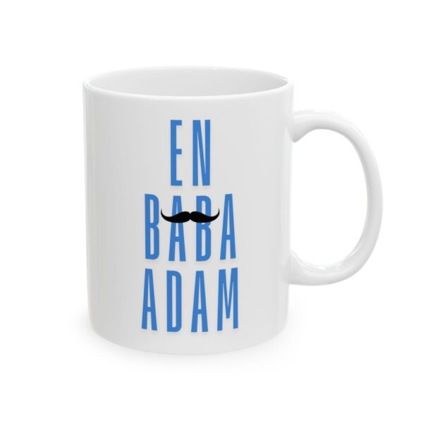 En Baba Adam 2 Babalar Günü - Doğum Günü Hediyesi - Hediye Porselen Kupa Bardak - Görsel 4