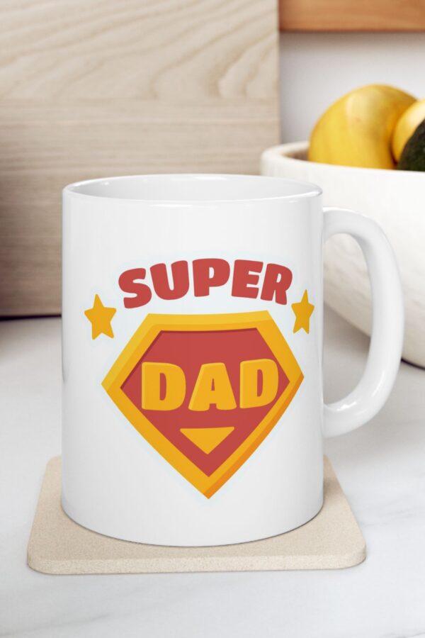 Süper DAD Babalar Günü – Doğum Günü Hediyesi – Hediye Porselen Kupa Bardak