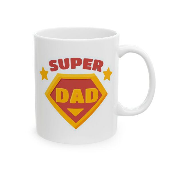 Süper DAD Babalar Günü - Doğum Günü Hediyesi - Hediye Porselen Kupa Bardak - Görsel 2